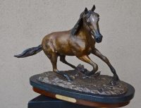 My Turn horse bronze sculpture