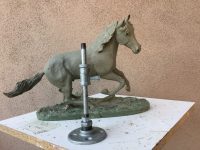 the making of My Turn horse bronze sculpture
