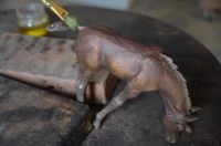 the making of bronze horse sculpture watch me